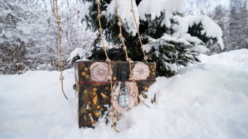 Новогодний квест  на открытом воздухе «Секреты деда Мороза в зимнем лесу» 